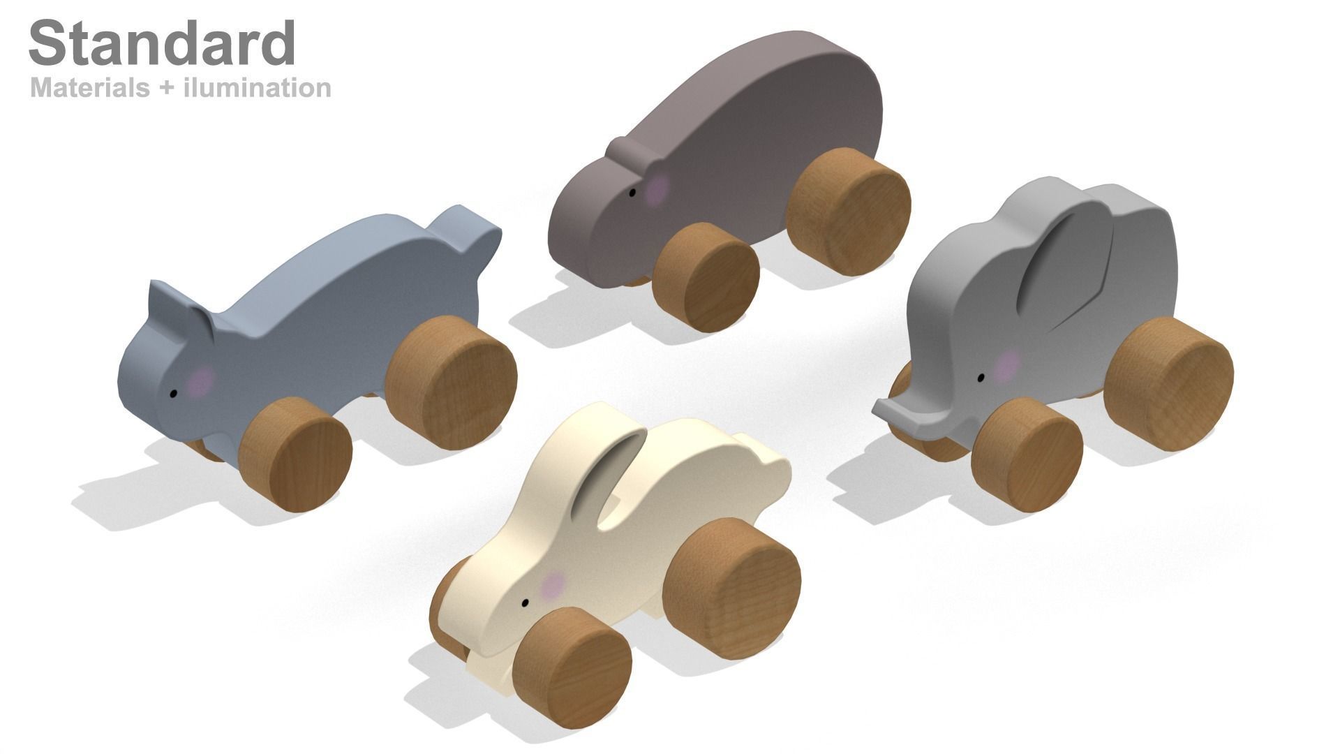Wooden Toys 3D model_18