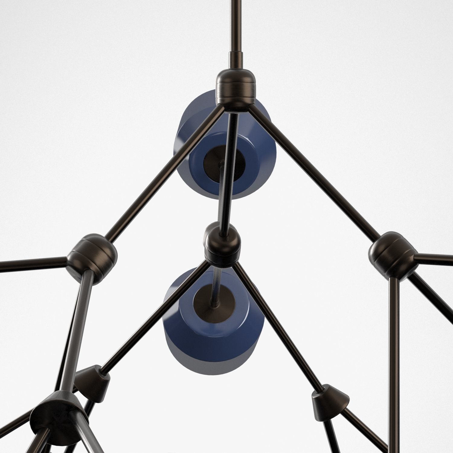 The Forchette 18 Chandelier 3D model_5