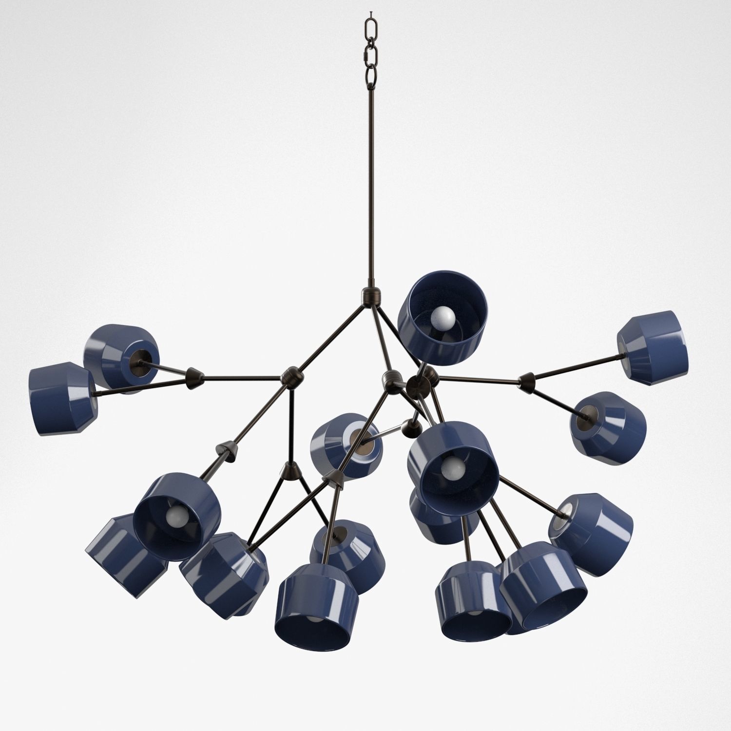 The Forchette 18 Chandelier 3D model_6