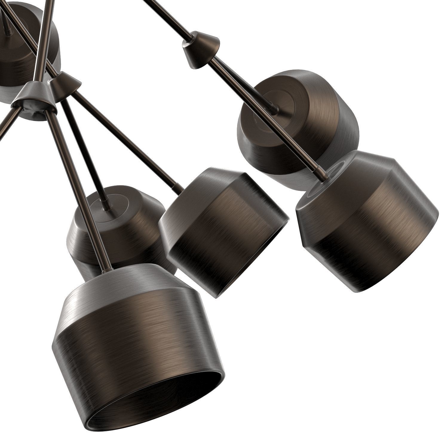 The Forchette 18 Chandelier 3D model_8