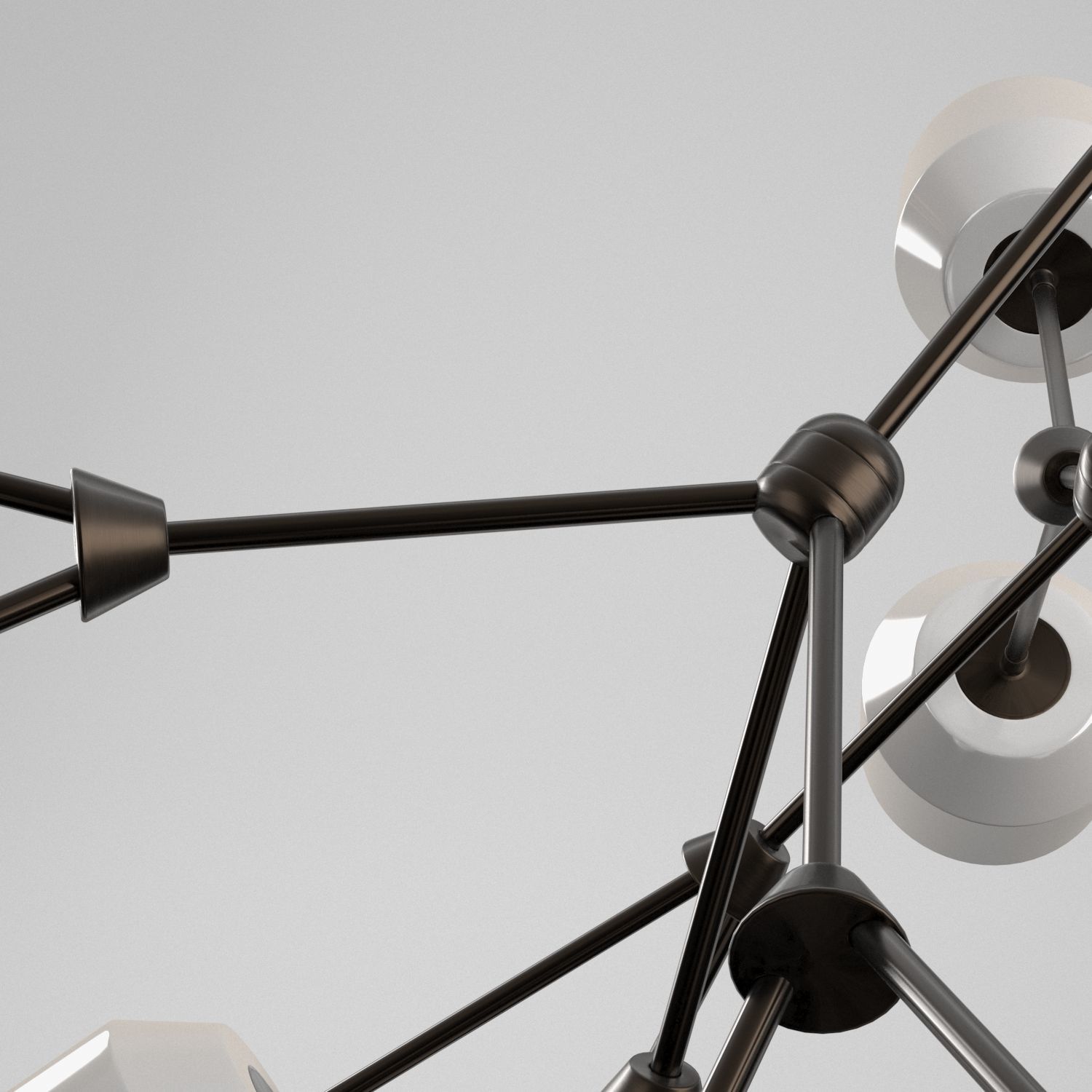 The Forchette 18 Chandelier 3D model_3
