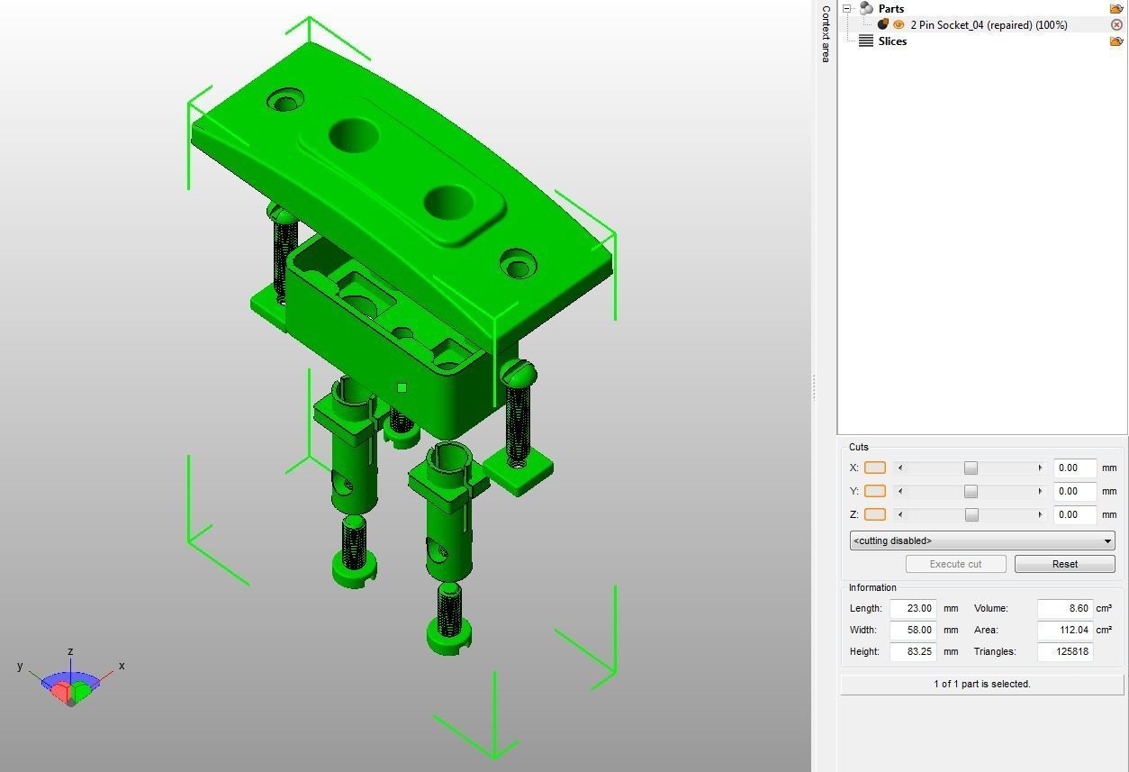 Twq Pin Socket 3D print model_23