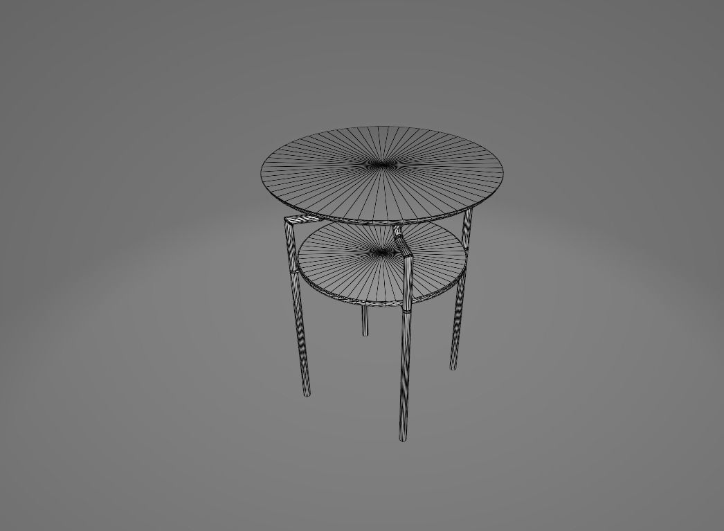 Noobist - Table - Actagodito  Low-poly 3D model_5