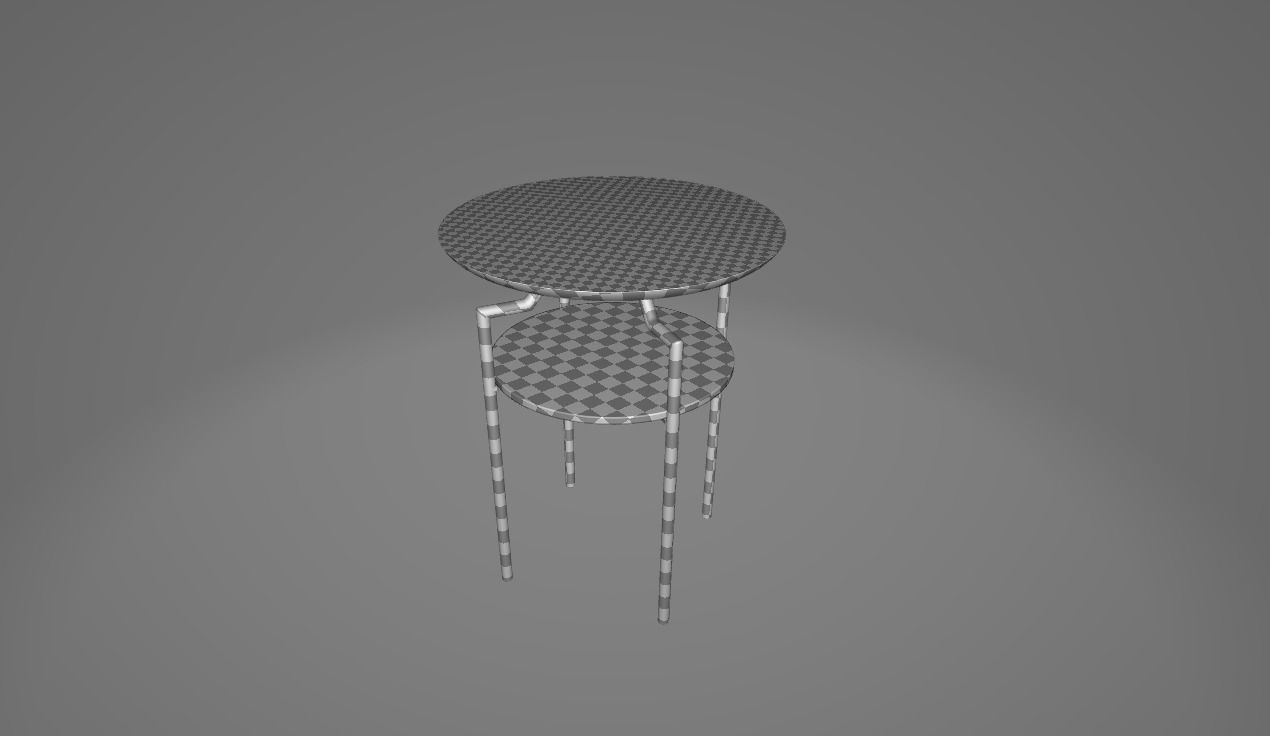Noobist - Table - Actagodito  Low-poly 3D model_7