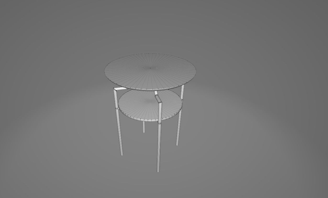 Noobist - Table - Actagodito  Low-poly 3D model_6