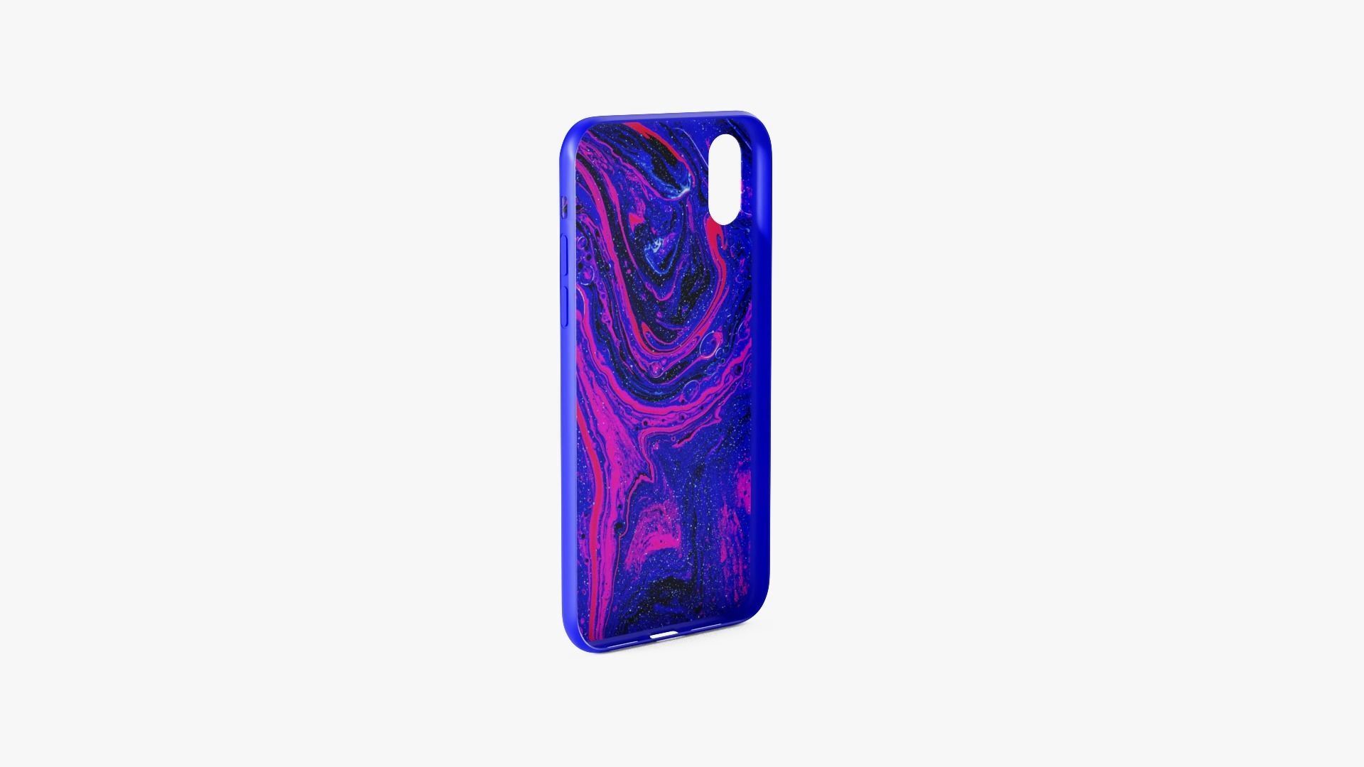iPhone XR Case 12 Low-poly 3D model_2