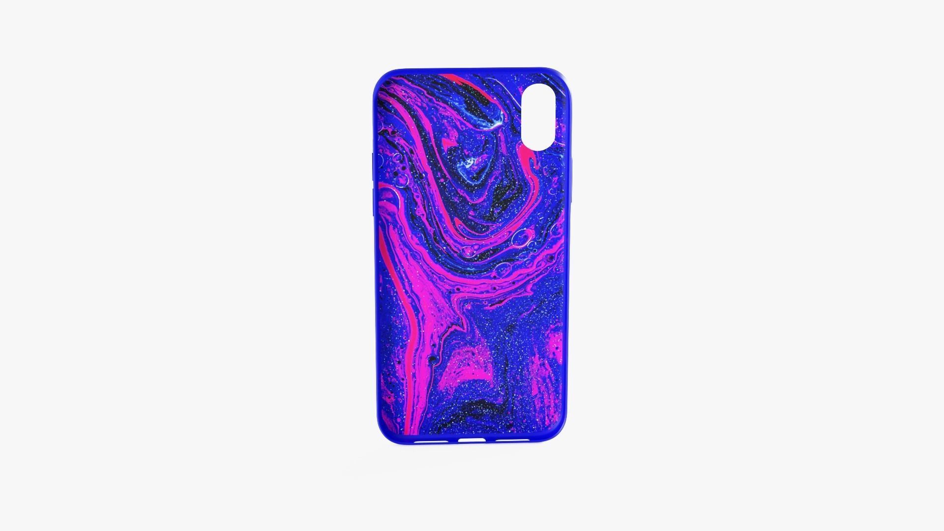 iPhone XR Case 12 Low-poly 3D model_6
