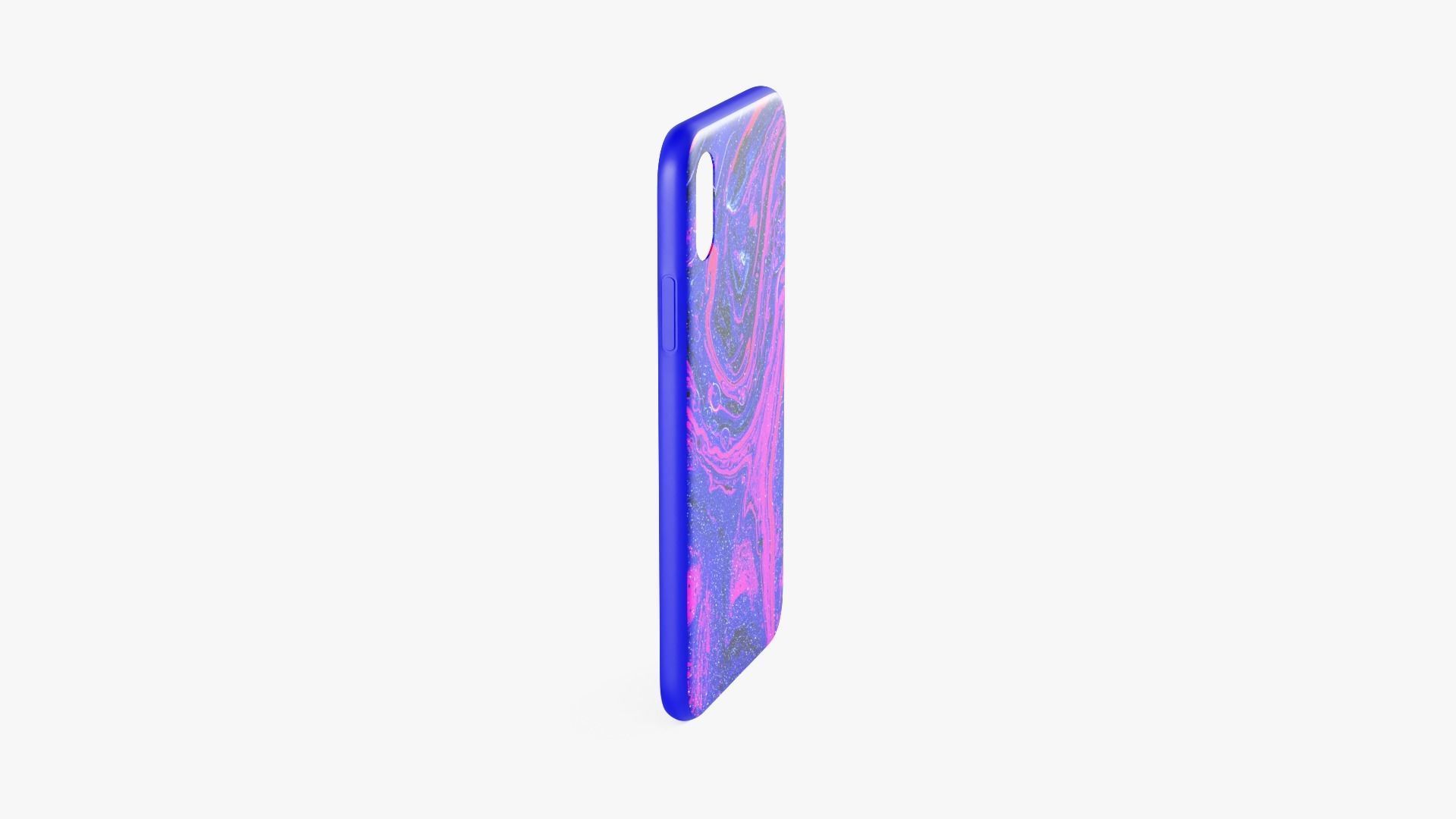 iPhone XR Case 12 Low-poly 3D model_10