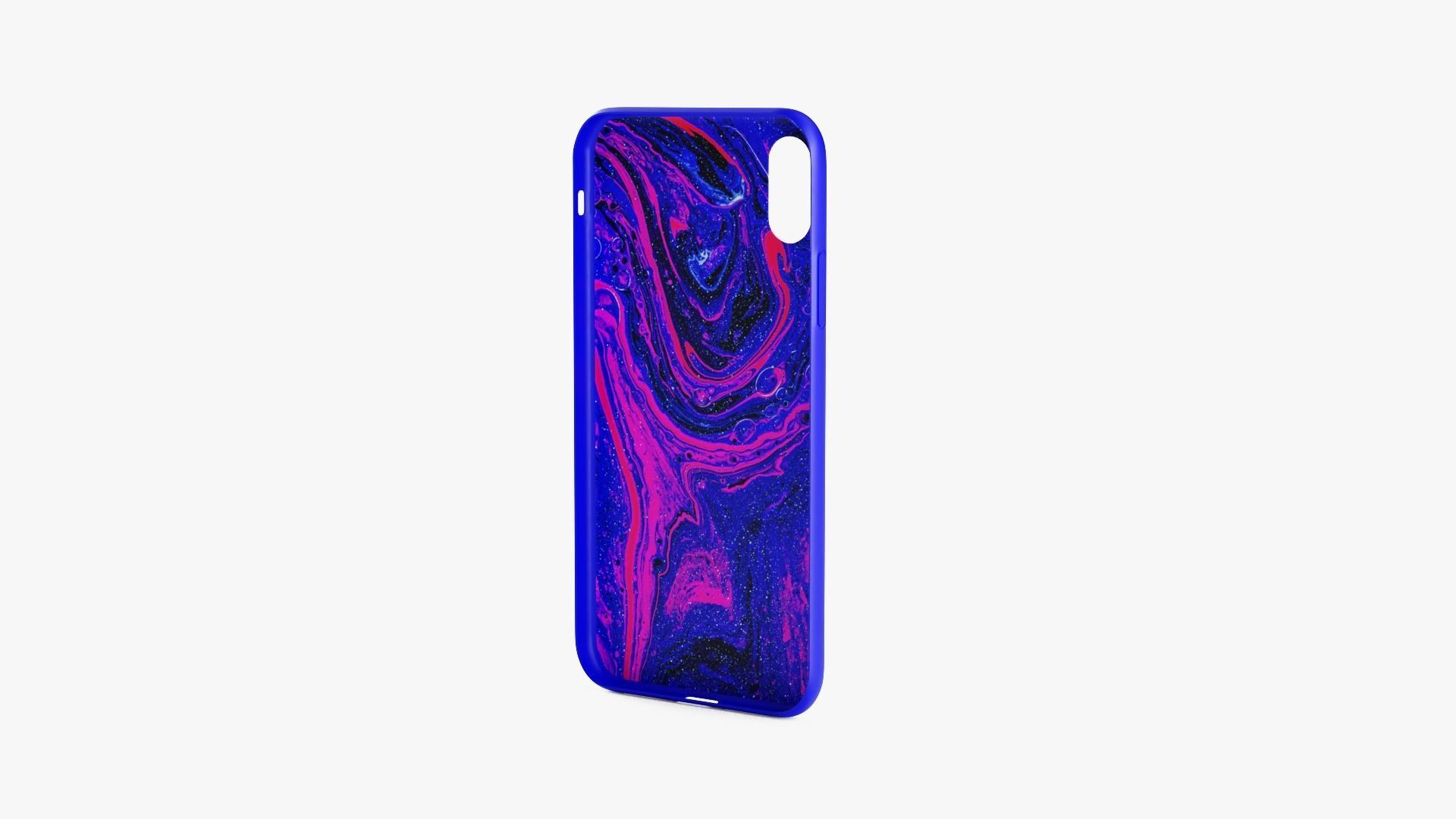 iPhone XR Case 12 Low-poly 3D model_4