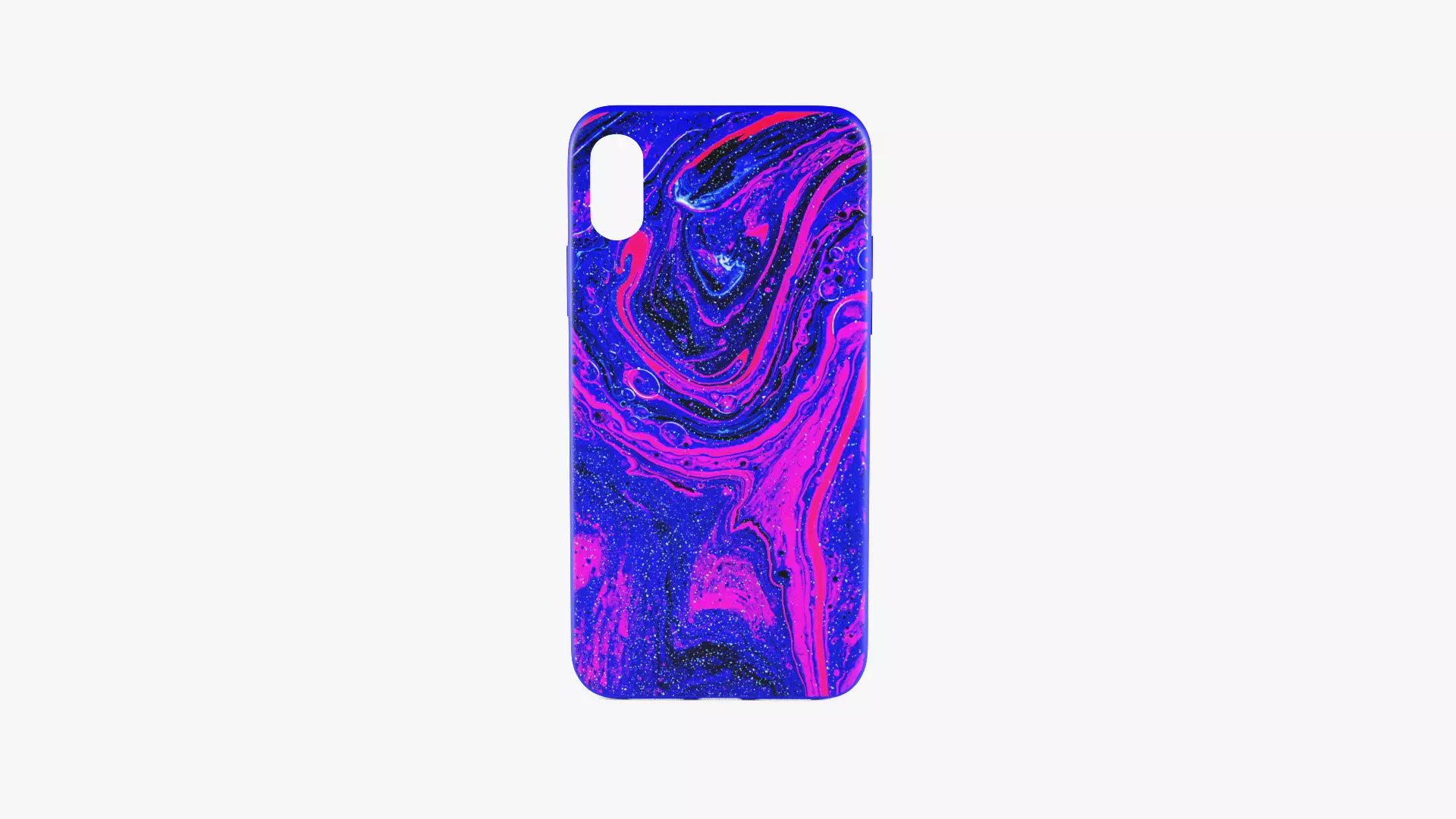 iPhone XR Case 12 Low-poly 3D model_0