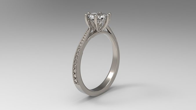 tiffany ring for women   3D print model