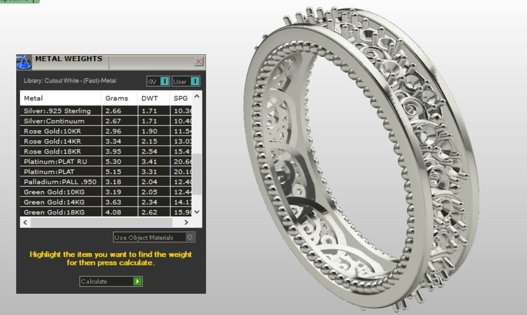 solitaire set ring 02 3D print model_7