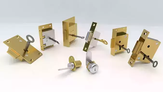 Security Furniture Pack Vol 2 - Cupboard and Draw Locks