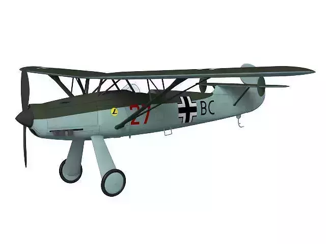 Focke-Wulf fw 56 stosser 3D model