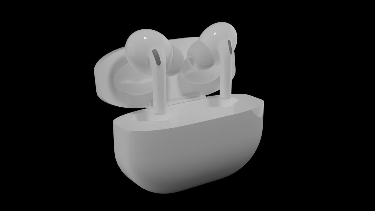 Airpod Pro - Apple - 3D Model 3D model_1