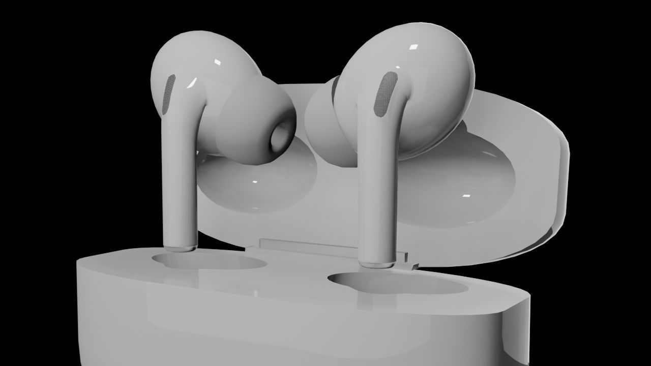 Airpod Pro - Apple - 3D Model 3D model_2