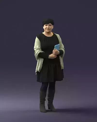 Grandmother with book 0639