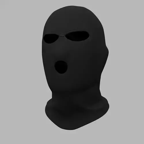 Balaclava ski mask 3D model