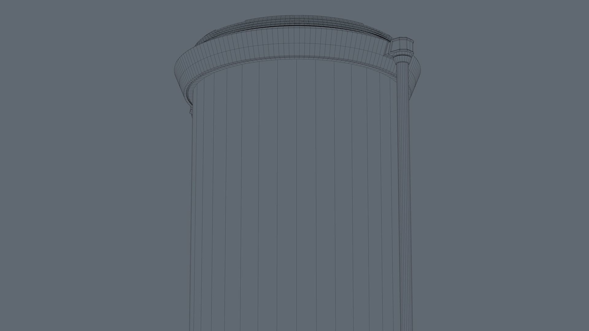 Sci Fi Liquid Cylinder 3D model_10