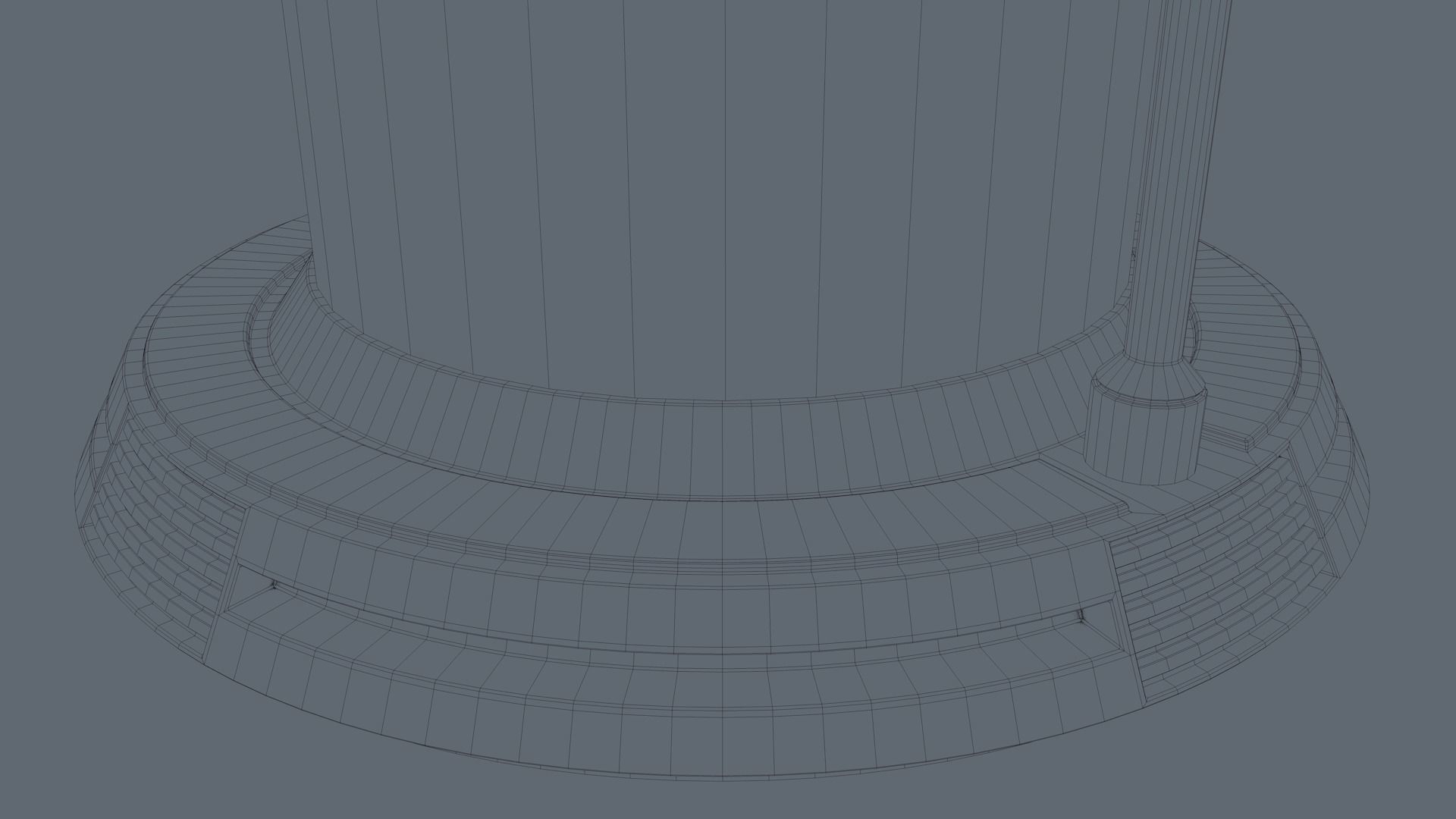 Sci Fi Liquid Cylinder 3D model_16