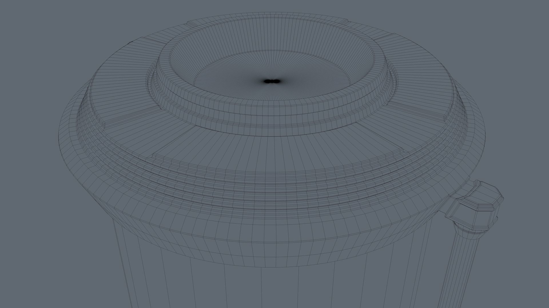 Sci Fi Liquid Cylinder 3D model_17