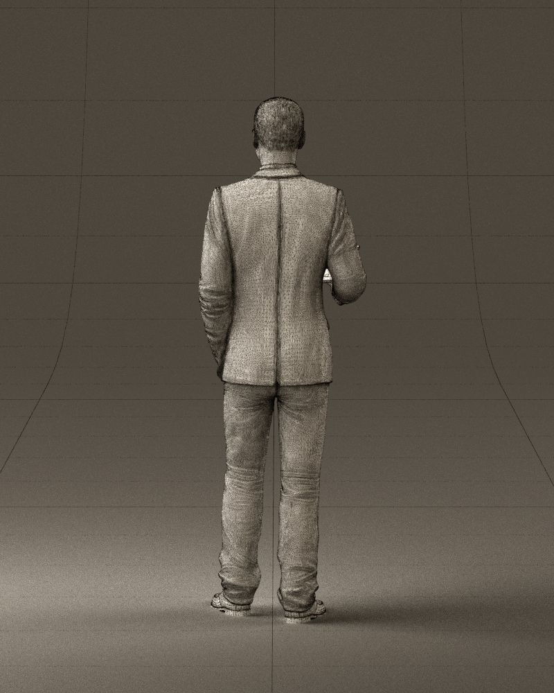 Man in blue suit ipad 0746 3D model_20