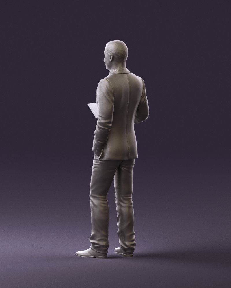 Man in blue suit ipad 0746 3D model_22