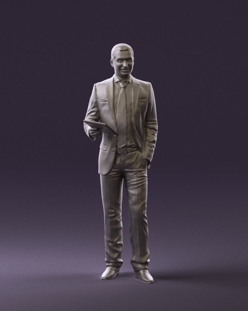 Man in blue suit ipad 0746 3D model_37