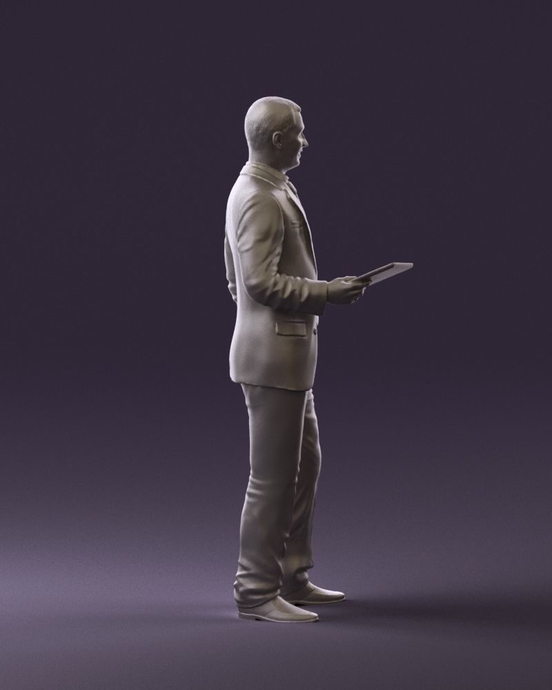 Man in blue suit ipad 0746 3D model_13