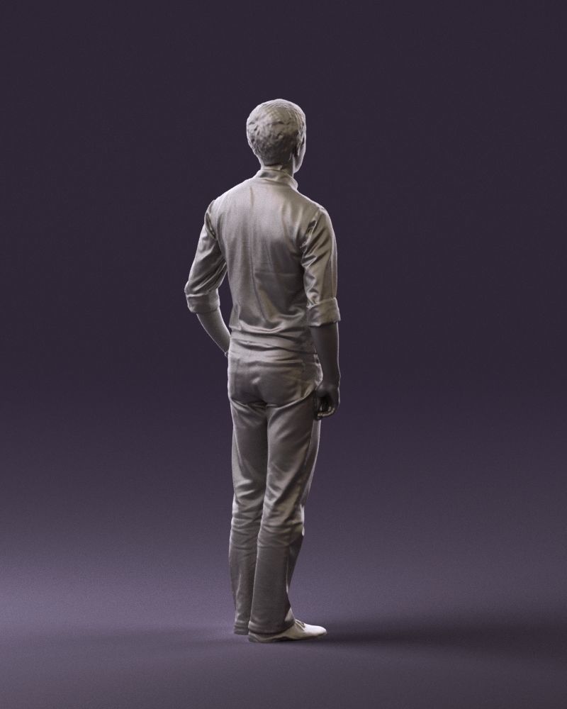 Man in green jeans 0747 3D Print Ready 3D print model_10