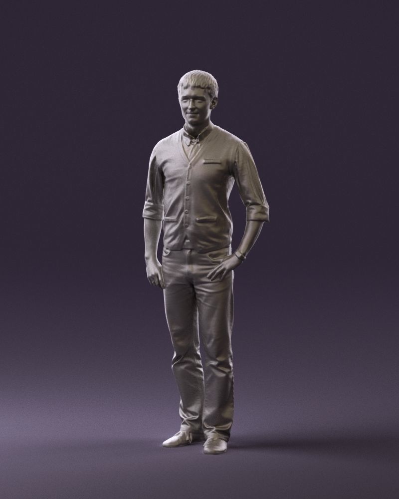 Man in green jeans 0747 3D Print Ready 3D print model_20