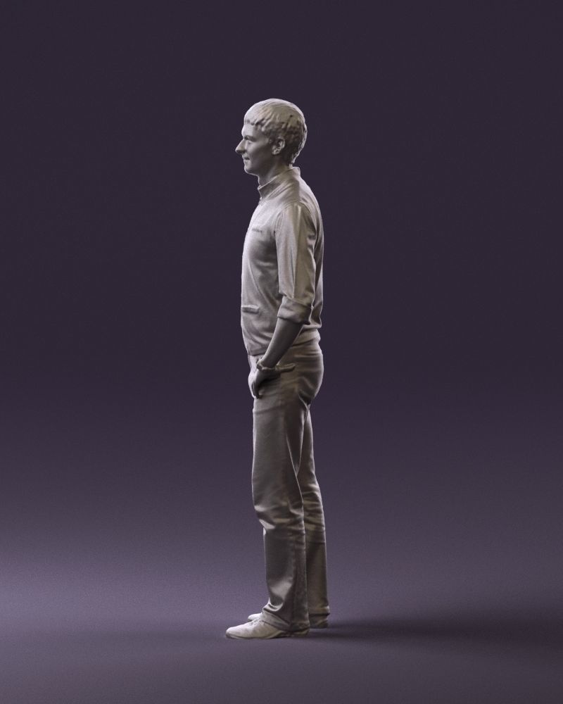 Man in green jeans 0747 3D Print Ready 3D print model_16