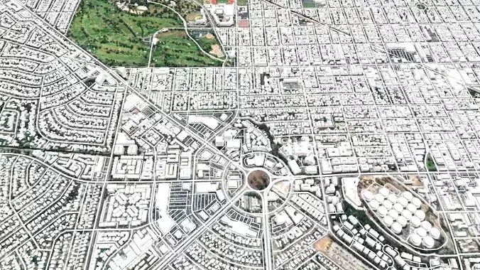 Cityscape Long Beach California USA