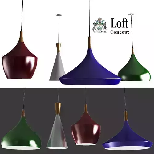 Dairy Light Beat DESIGNED BY TOM DIXON 3D model