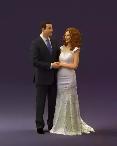 Man and woman hugs and smiling 0807