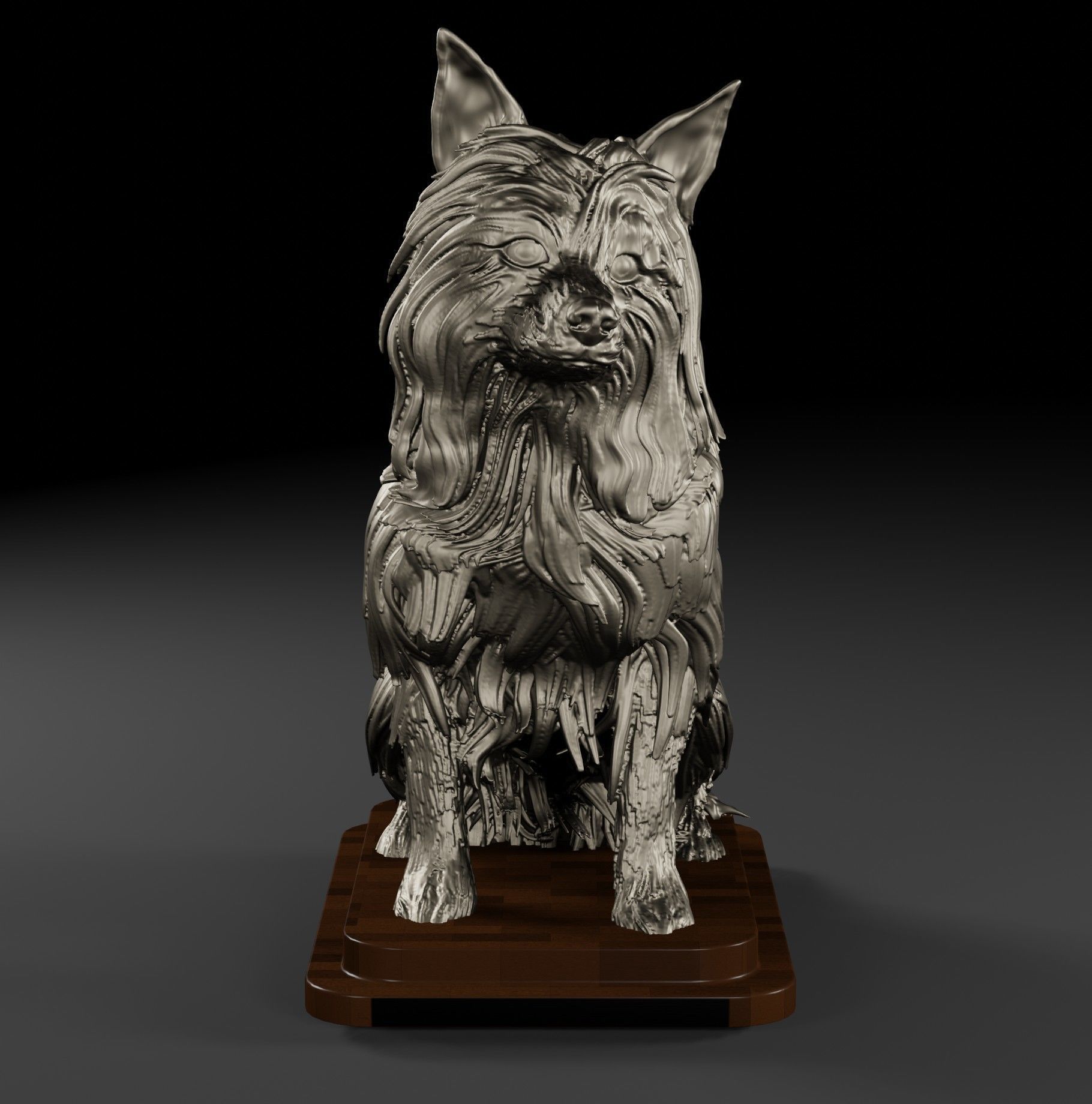 yorkshire terrier 3D print model