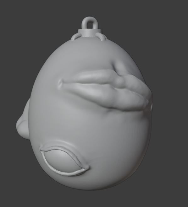 Behelit - opened eyes - Berserk fan sculpt 3D print model_6