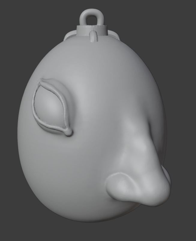 Behelit - opened eyes - Berserk fan sculpt 3D print model_4