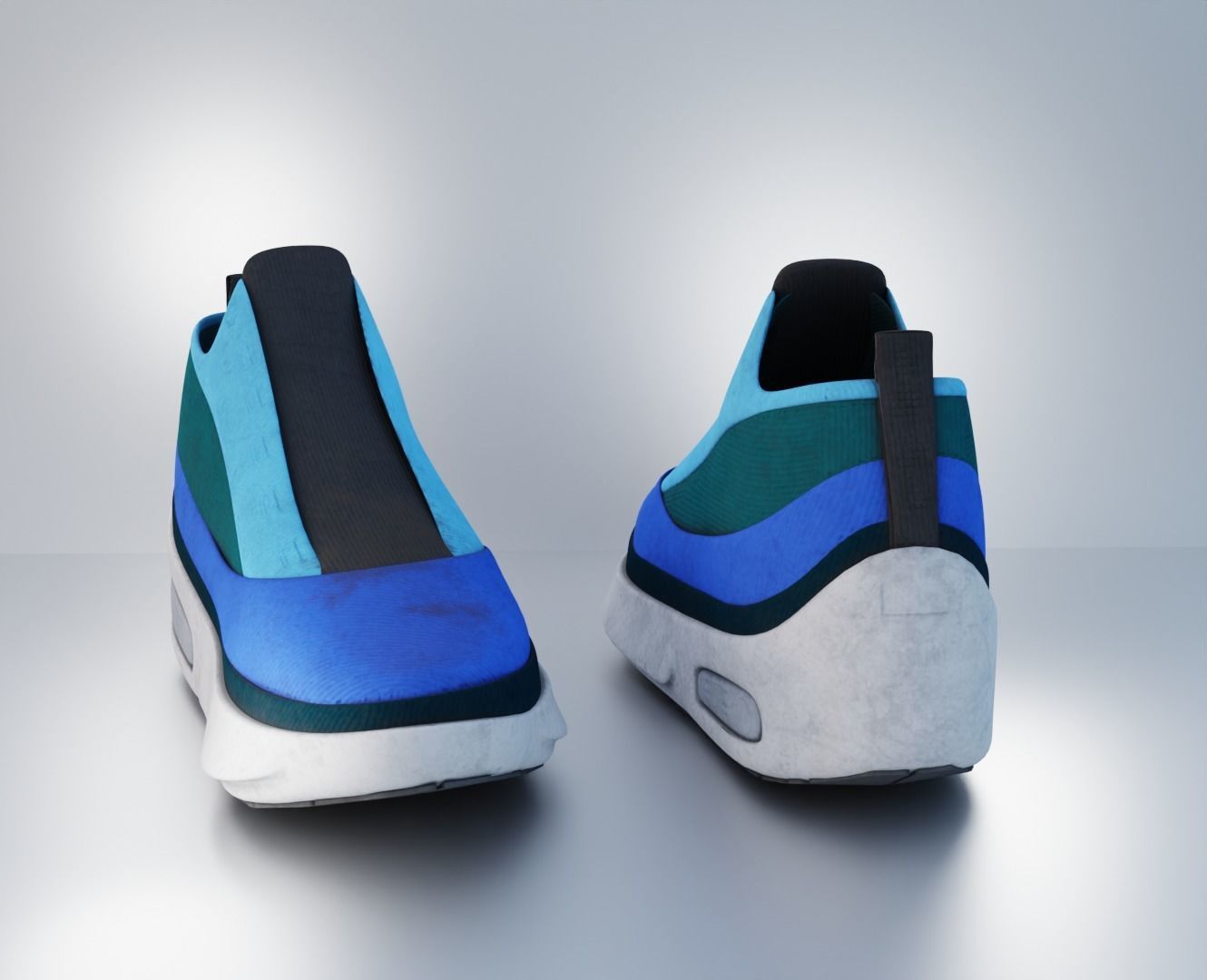 sports SHOES sneakers 3D model_8