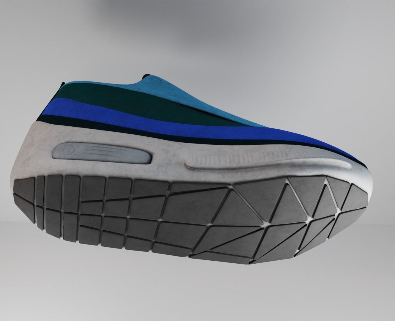 sports SHOES sneakers 3D model_9