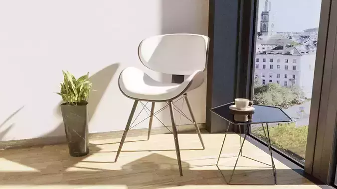 Armchair chair 3D model