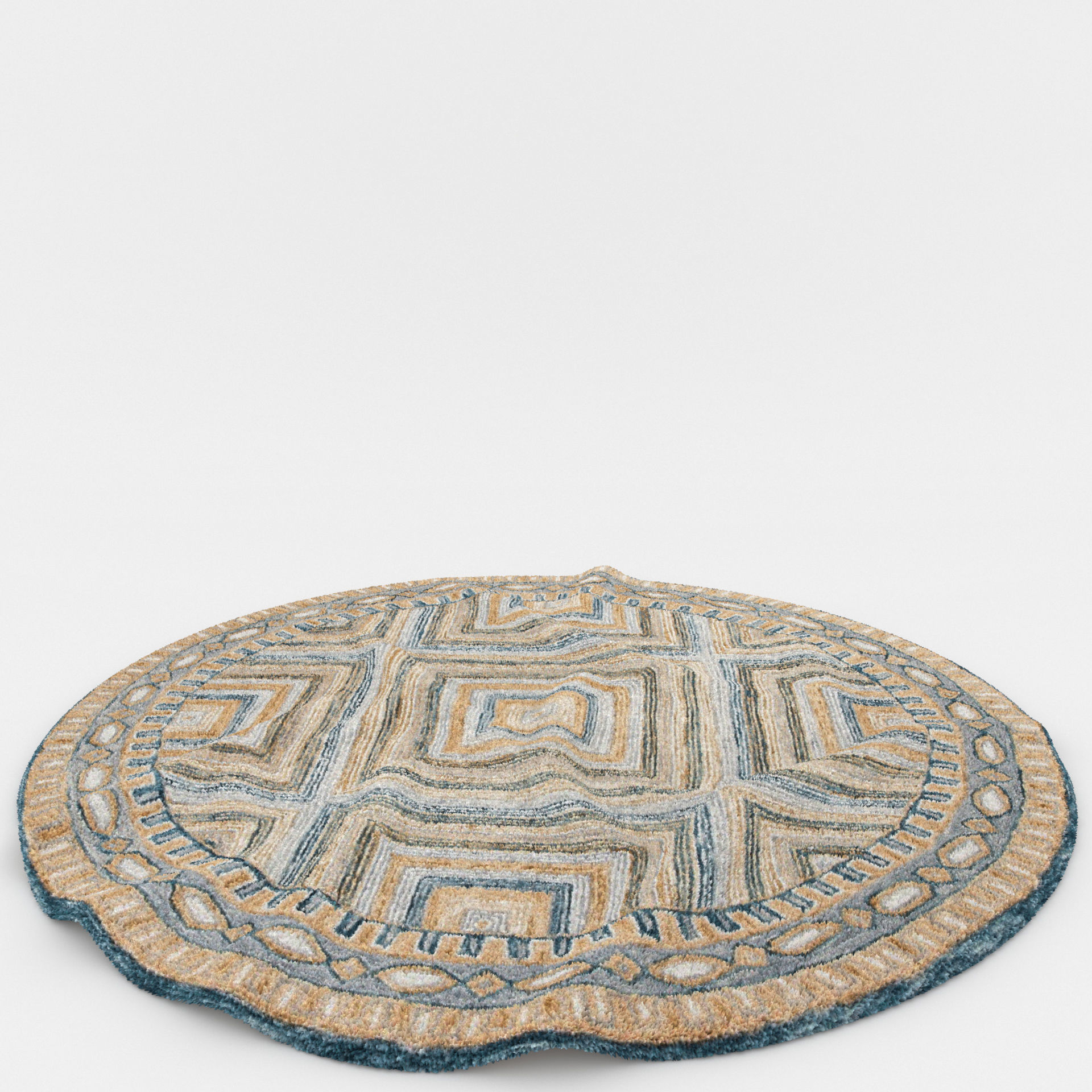 Rugs No 177 Low-poly 3D model_9