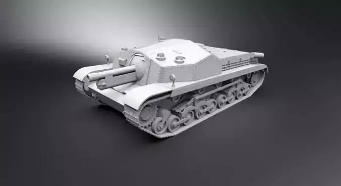 43M Zrinyi Scale Model   3D print model