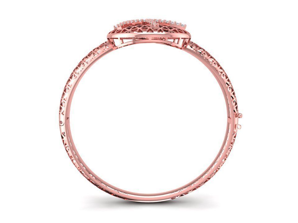 3D Model Geometric Lattice Jewelry Set Ring Pendant Earring 1192 3D print model_2