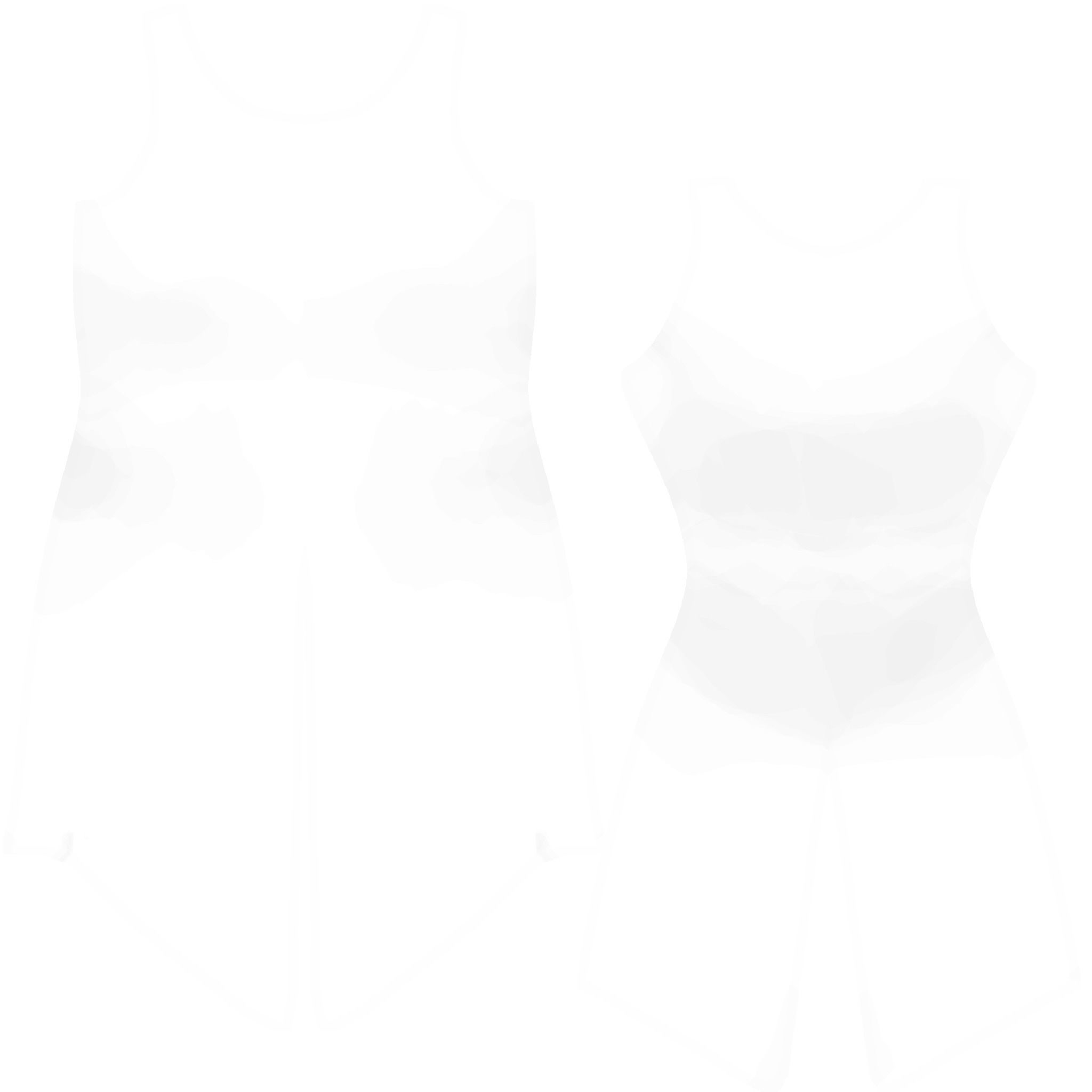 Female Warrior Armour Low-poly 3D model_7