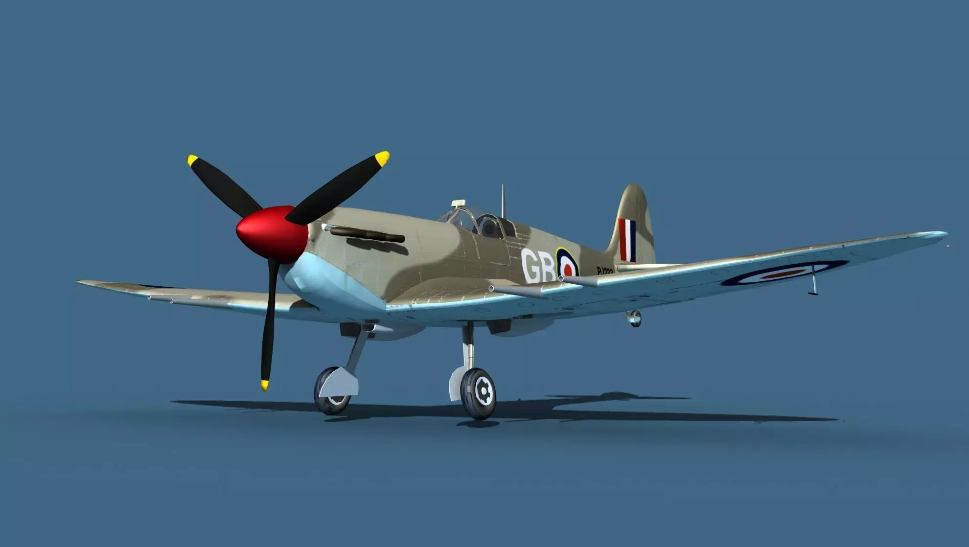 Supermarine Spitfire MkVI V03 3D model_0