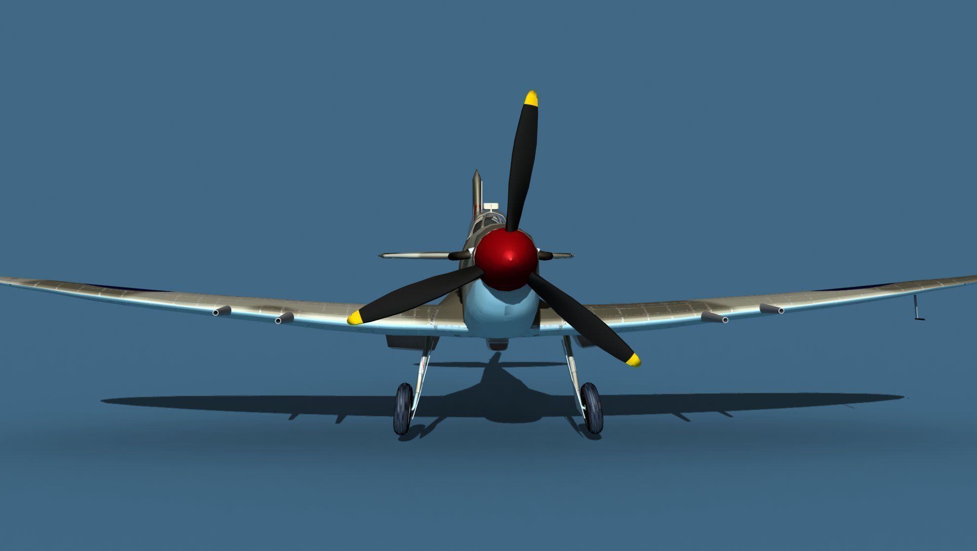 Supermarine Spitfire MkVI V03 3D model_2