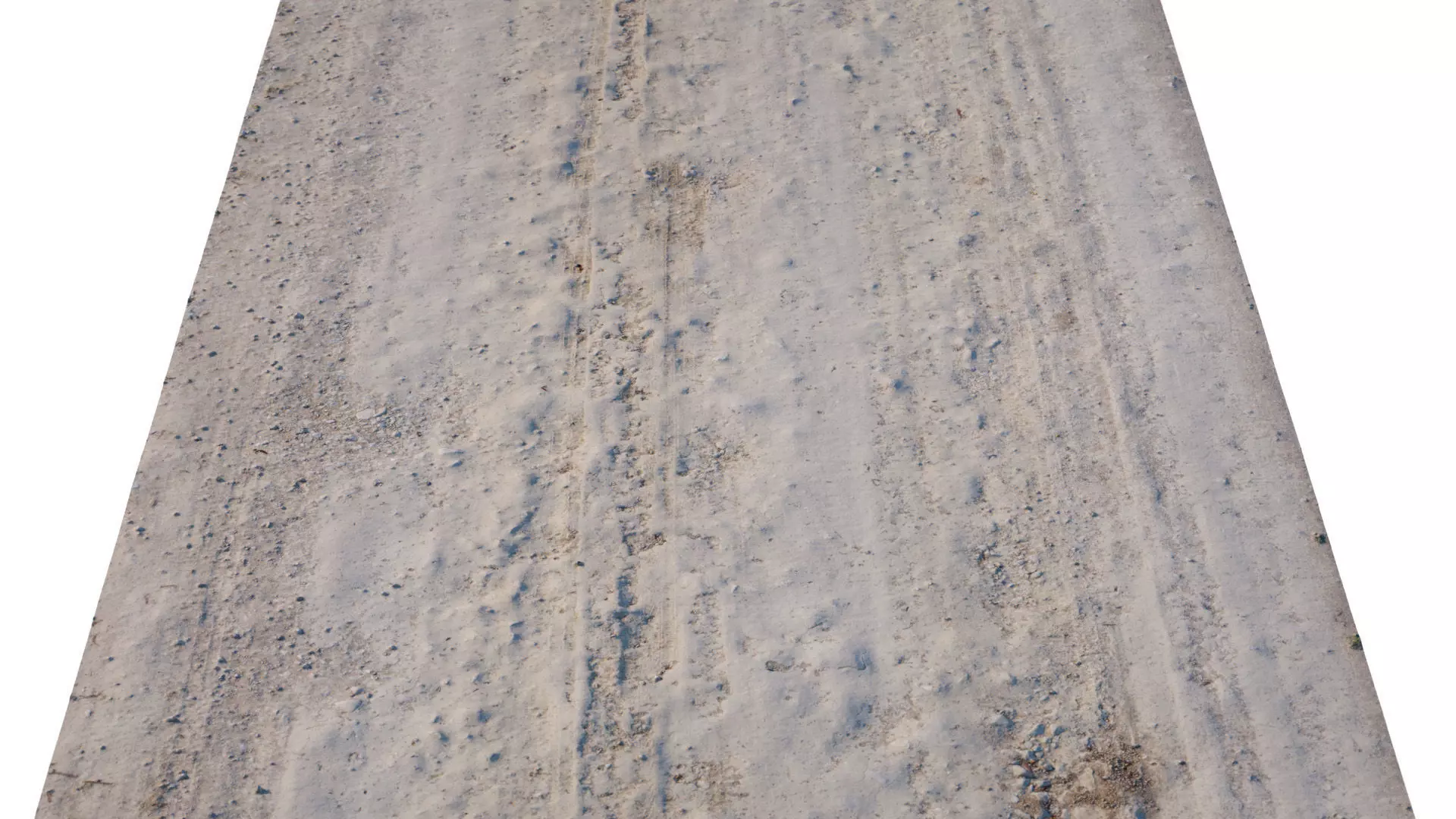 Dirt Road Scan Low-poly 3D model_0