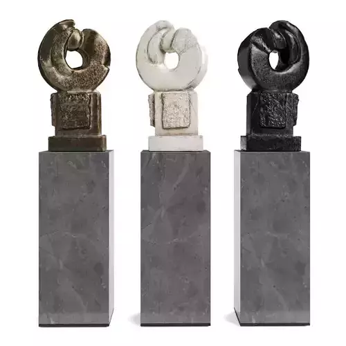 Abstract Ring sculpture