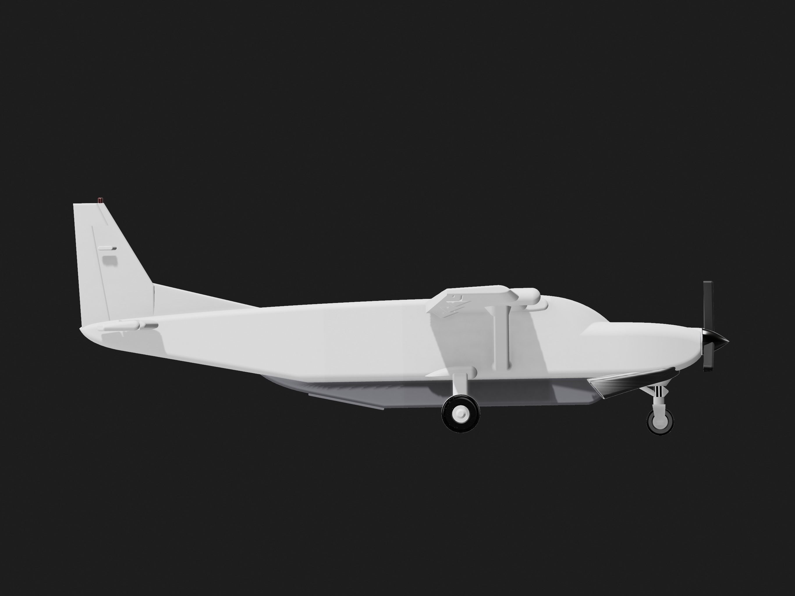 Cessna Grand Caravan  3D print model_3